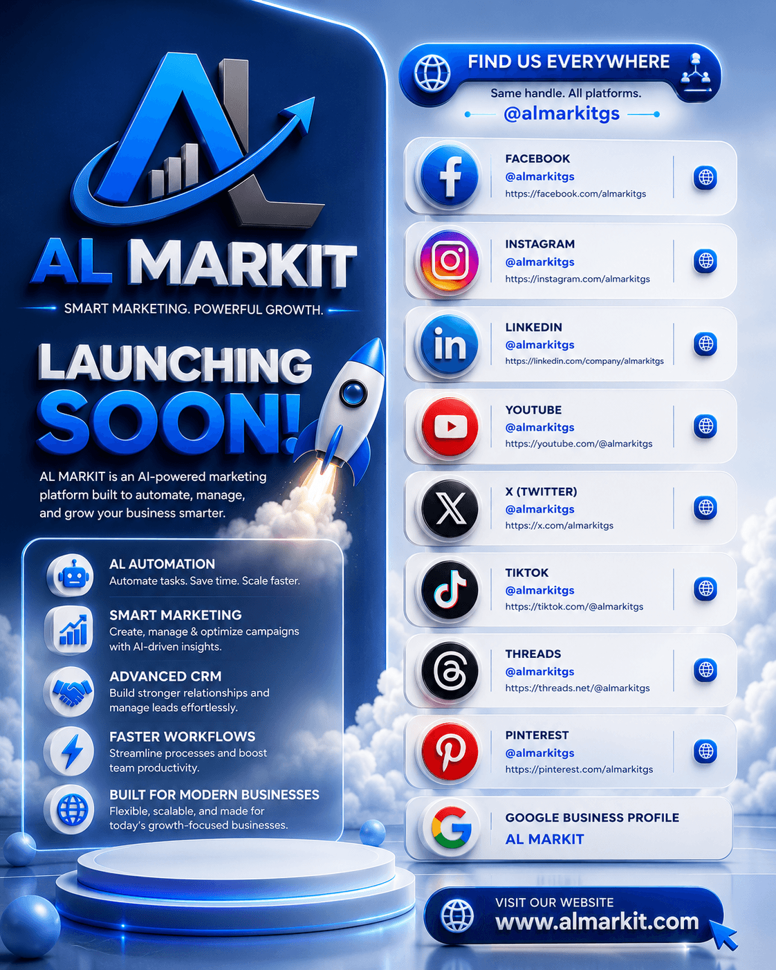🚀 AL MARKIT Is Launching Soon